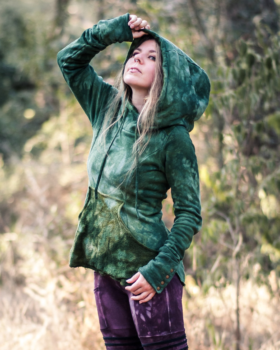 Circe hoodie - Organic hemp cotton fleece